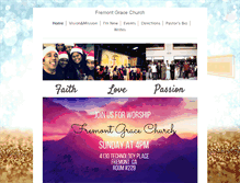 Tablet Screenshot of fremontgracechurch.org